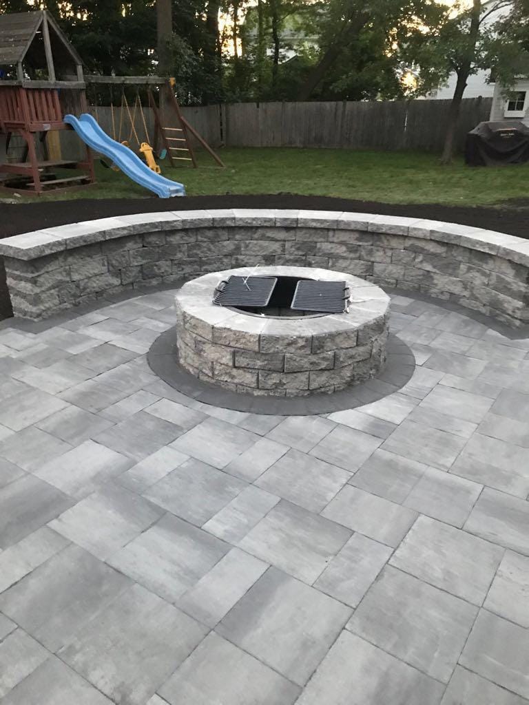 Fire Pit Install — Hanover, MA