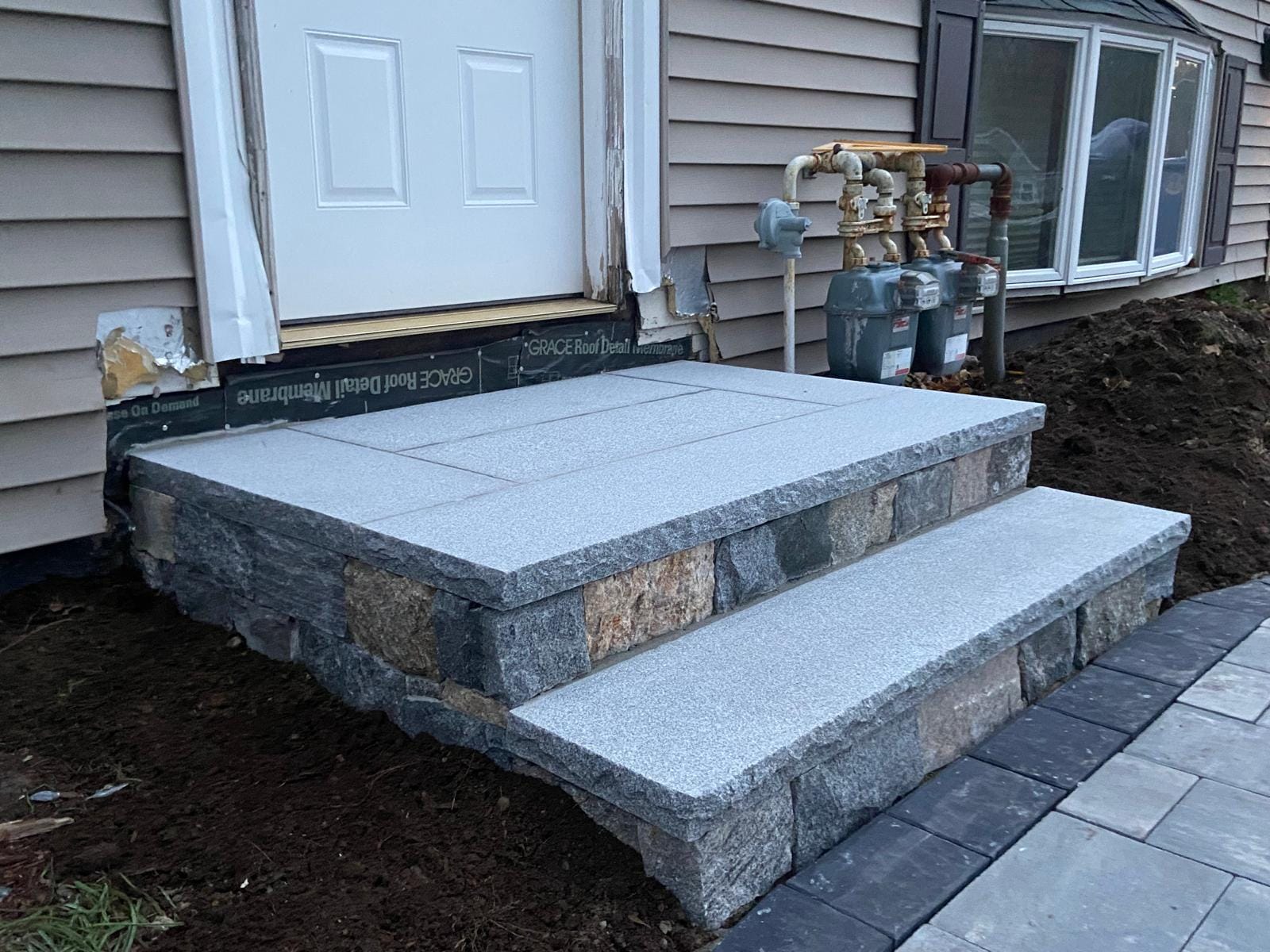 Stone Steps — Hingham, MA