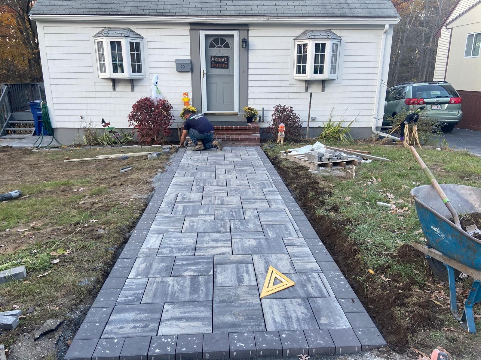 Paver Walkway — Cohasset, MA